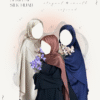 Seriluxe Silk Hijab | Navy
